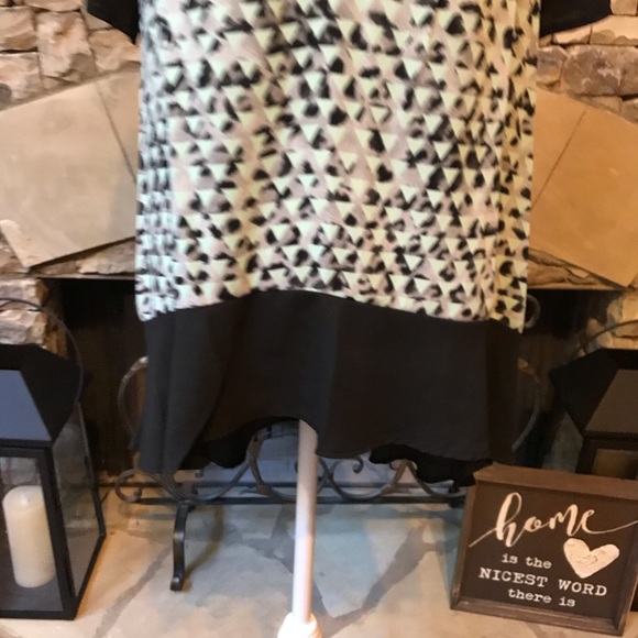 New Vision Leopard Print Short Sleeve Blouse - Picture 3 of 9